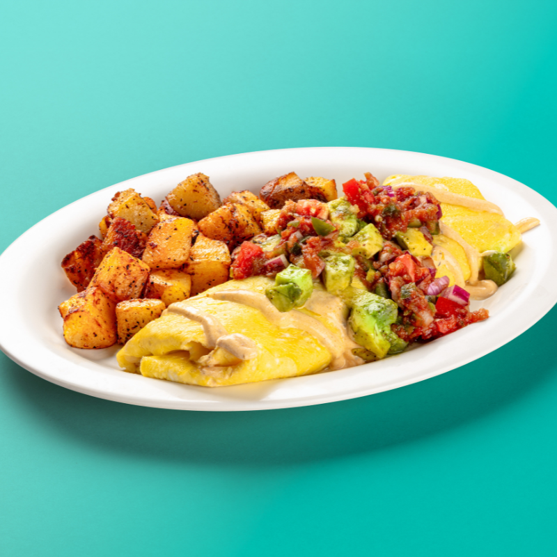 Baja Chicken Omelet