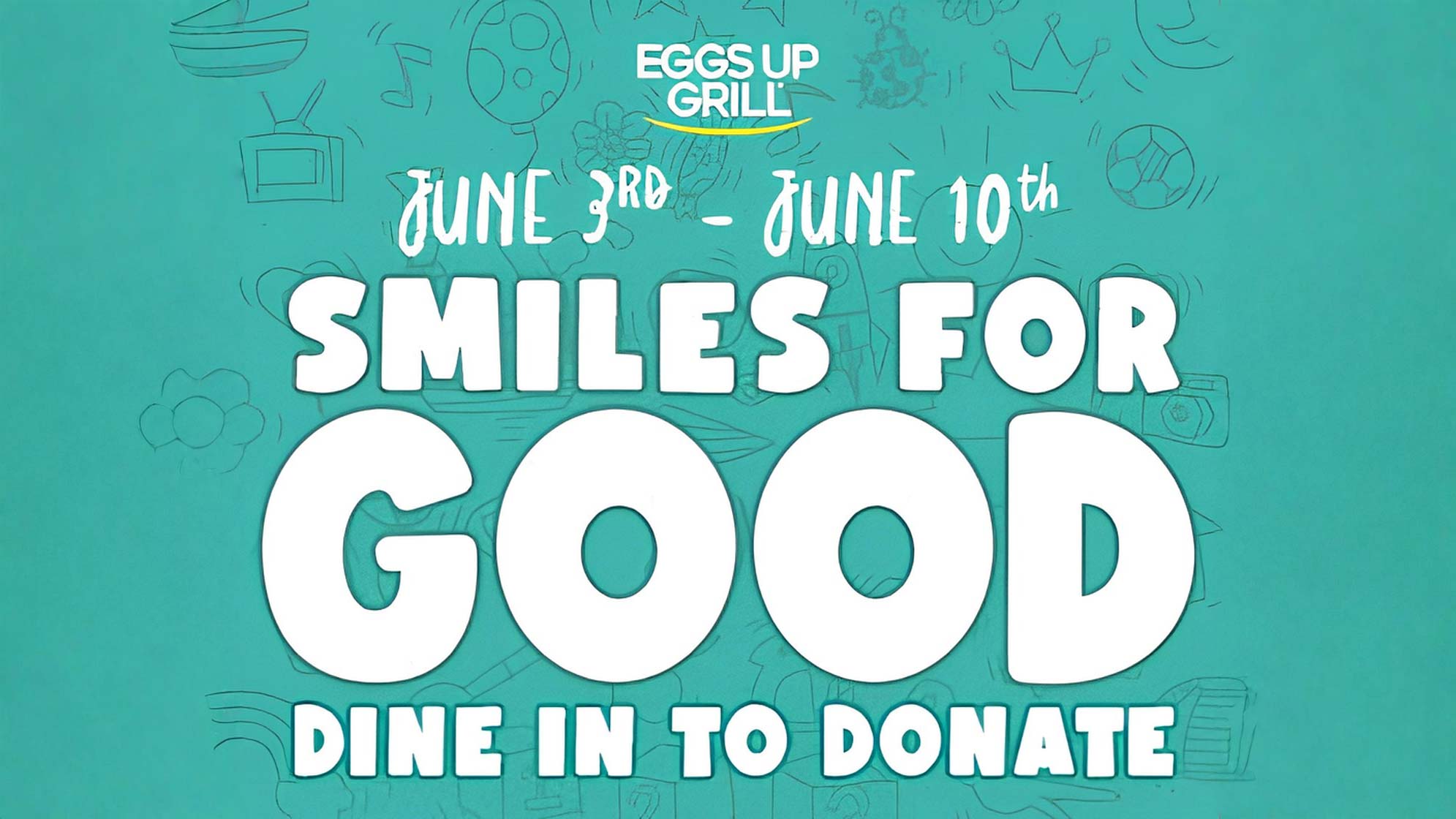 Eggs Up Grill Wraps Up Inaugural “Smiles for Good” Fundraising Campaign